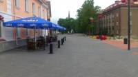 siin jõime kohvi