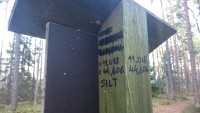 taga on järgmise punkti koordinaadid ja et see punkt peab olema "silt"